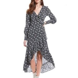 Chelsea & Violet Twilight Nights Maxi Wrap Dress